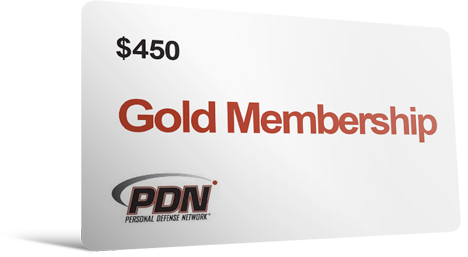 Personal Defense Network 3yr. Gold Membership