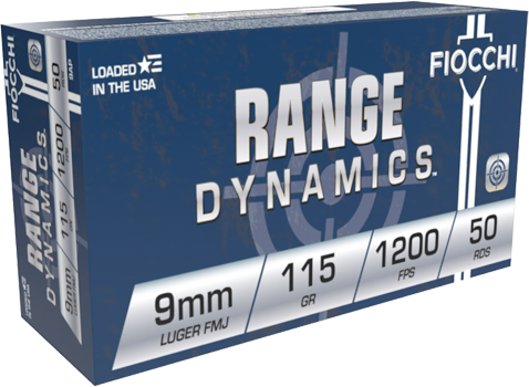 Fiocchi Range Dynamics – 9mm Luger